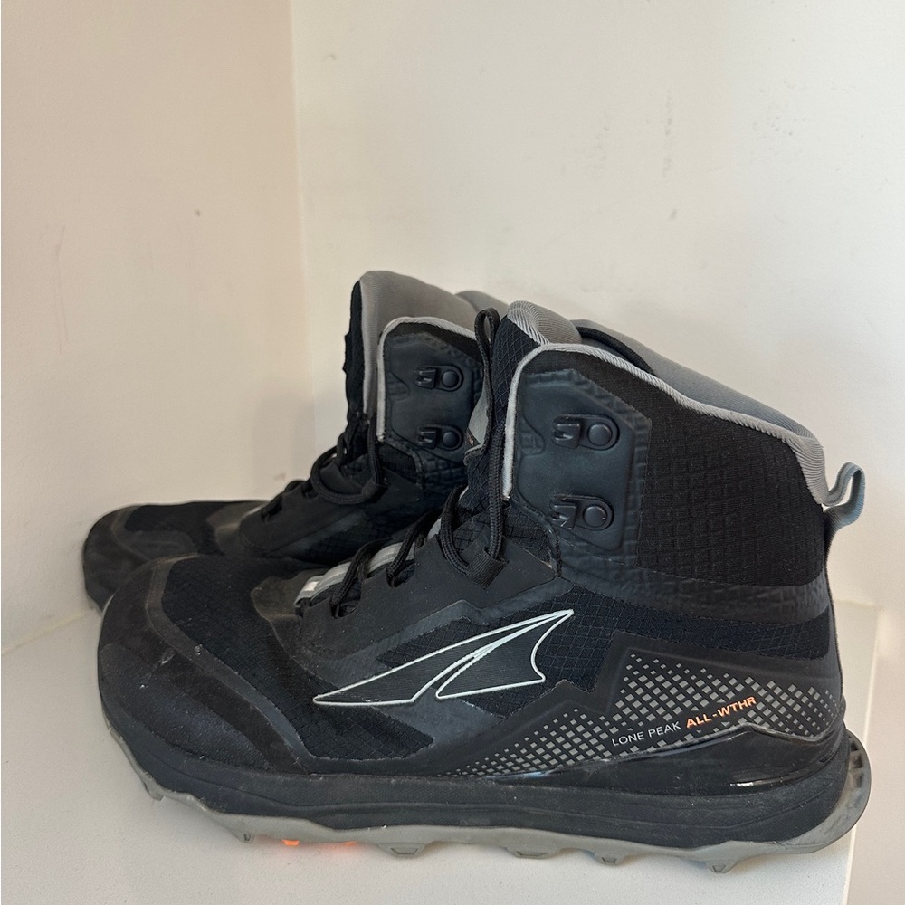 Altra Gray and Black Trail Shoes